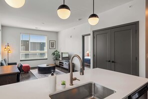 Interior - CozySuites Ayr | parking, pool, gym  #05 (Indianapolis)