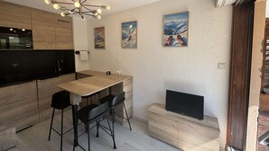 Dining - Renovated studio 4 pax at the foot of the slopes in Auris en Oisans (Auris)