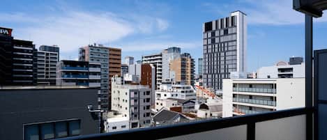 Kamar Twin Comfort, balkon, pemandangan kota | Pemandangan kota