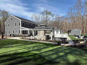 Exterior - Pier Cove Estate - Pool, Pickleball, Hot Tub, Firepit - Sleeps up to 23 (Fennville)