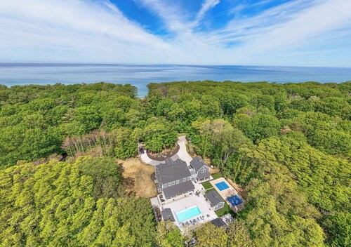 Pier Cove Estate - Pool, Pickleball, Hot Tub, Firepit - Sleeps up to 23