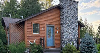 Cabin on Indian River between Burt and Mullet Lakes