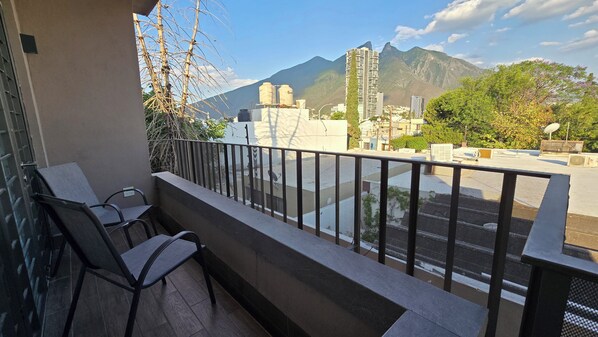 Property grounds - Charming 1-bedroom apartment in Monterrey with AC (Monterrey)