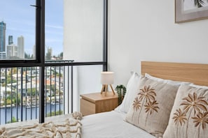 2 bedrooms, iron/ironing board, travel cot, WiFi