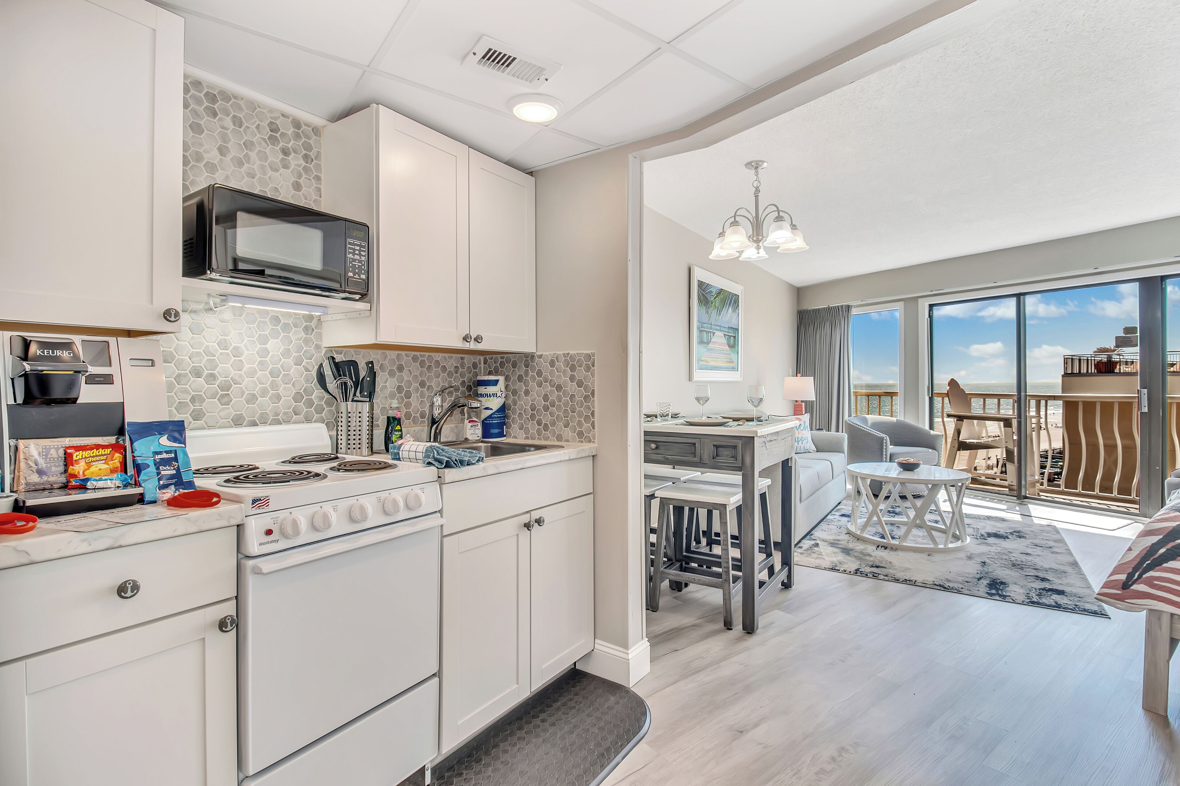 Microwave, oven, stovetop