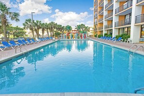 Indoor pool, outdoor pool