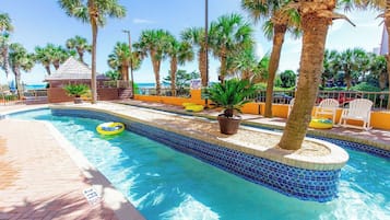 Indoor pool, outdoor pool