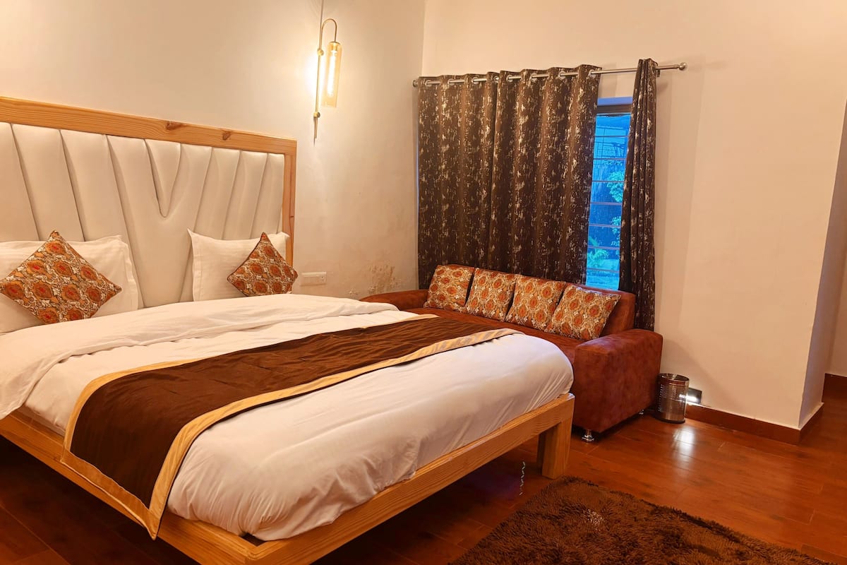Camera Superior, vista giardino | Biancheria da letto di alta qualità, materassi in memory foam