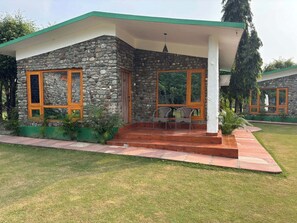 Cottage Luxury, vista giardino | Biancheria da letto di alta qualità, materassi in memory foam