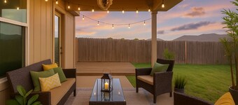 Kitchen • Foosball • Fenced Yard • Parking