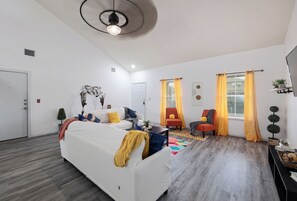 Smart TV, fireplace, offices