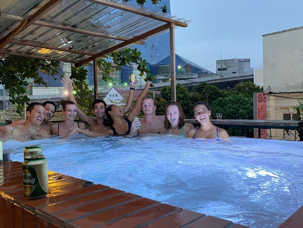 Terrasse sur le toit