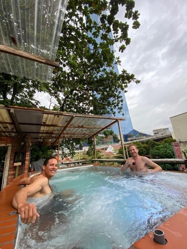 Rooftop pool