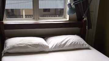 Free WiFi, bed sheets