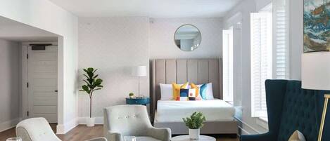 2 habitaciones, tabla de planchar con plancha, wifi y ropa de cama