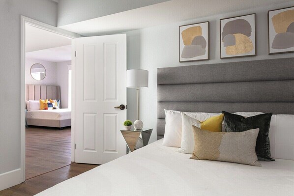 2 chambres, fer et planche à repasser, Wi-Fi, literie fournie