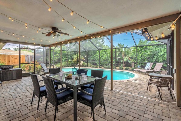 Pool - Gulf Gate Getaway – 2BR/2BA w/ Heated Pool (Sarasota)