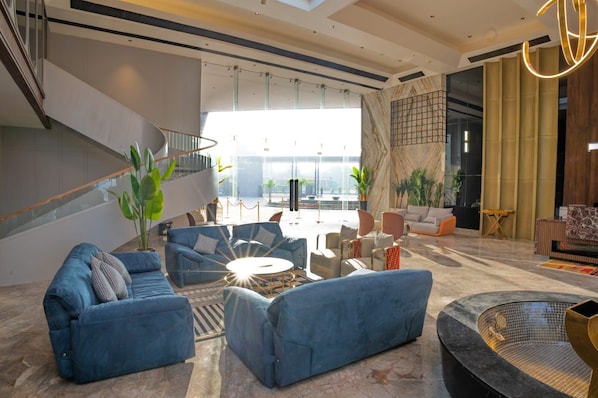 Zona de estar del vestíbulo