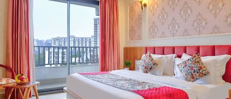 Premium bedding, minibar, soundproofing, WiFi (free)
