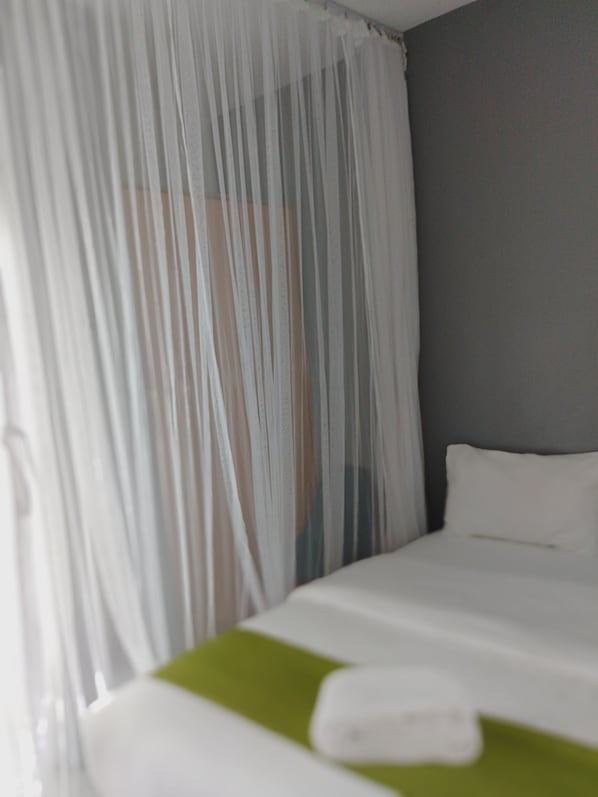 1 bedroom, iron/ironing board, Internet, bed sheets