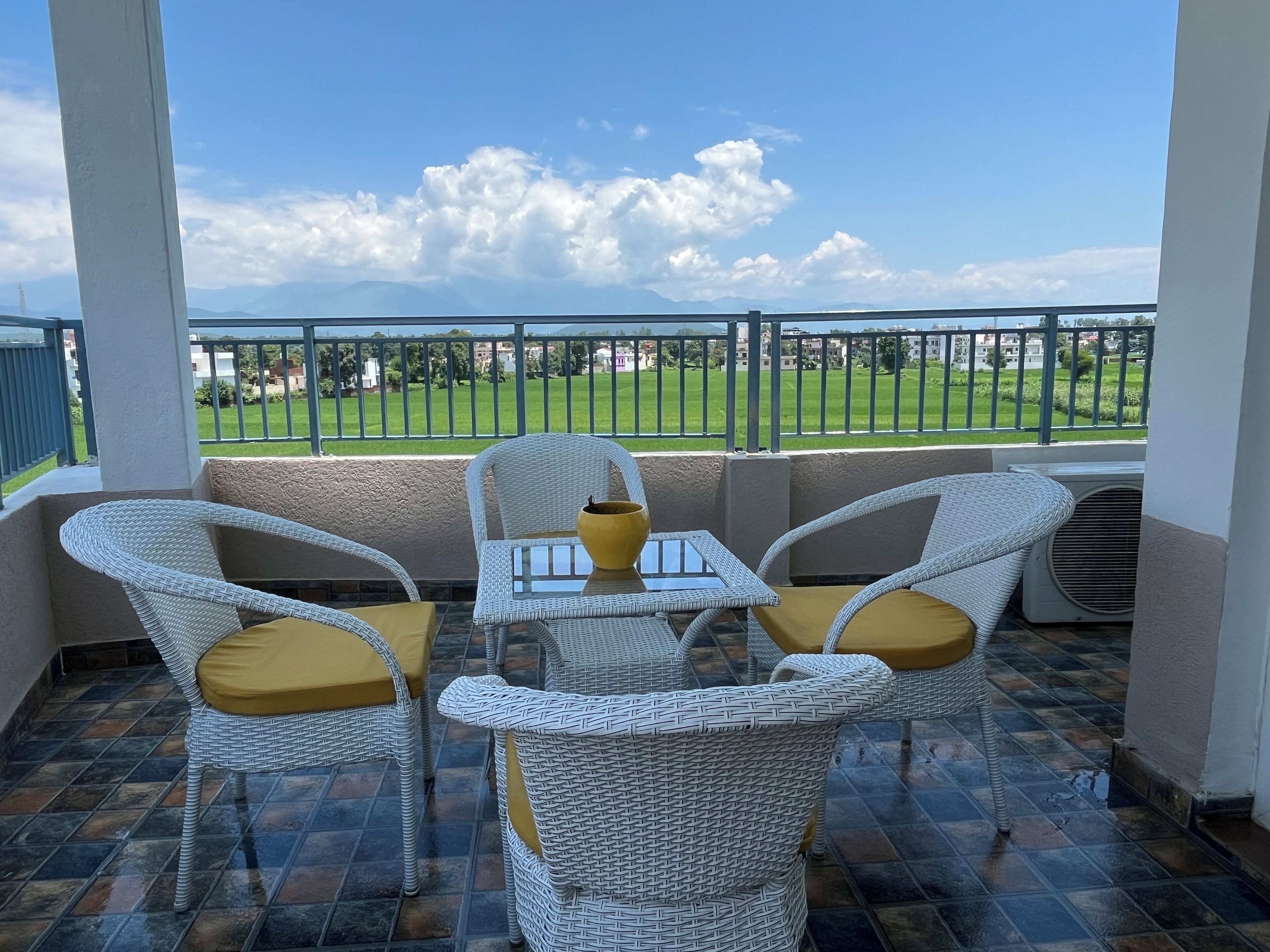 エグゼクティブ スイート バルコニー マウンテンビュー | バルコニーからの眺望