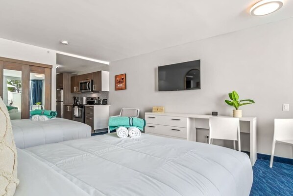 1 chambre, fer et planche à repasser, Wi-Fi, draps fournis