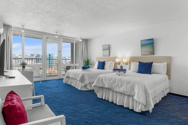 Iron/ironing board, WiFi, bed sheets