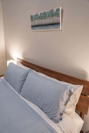 1 makuuhuone, silitysrauta/-lauta, Wi-Fi, vuodevaatteet