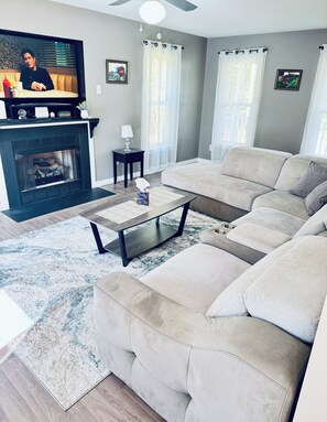 تلفزيون، مدفأة