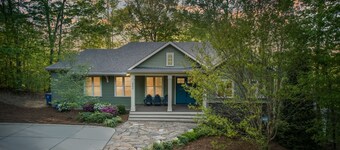 Cozy Lakefront Getaway w/ Dock, Fire Pit, Screened Porch & Hot Tub