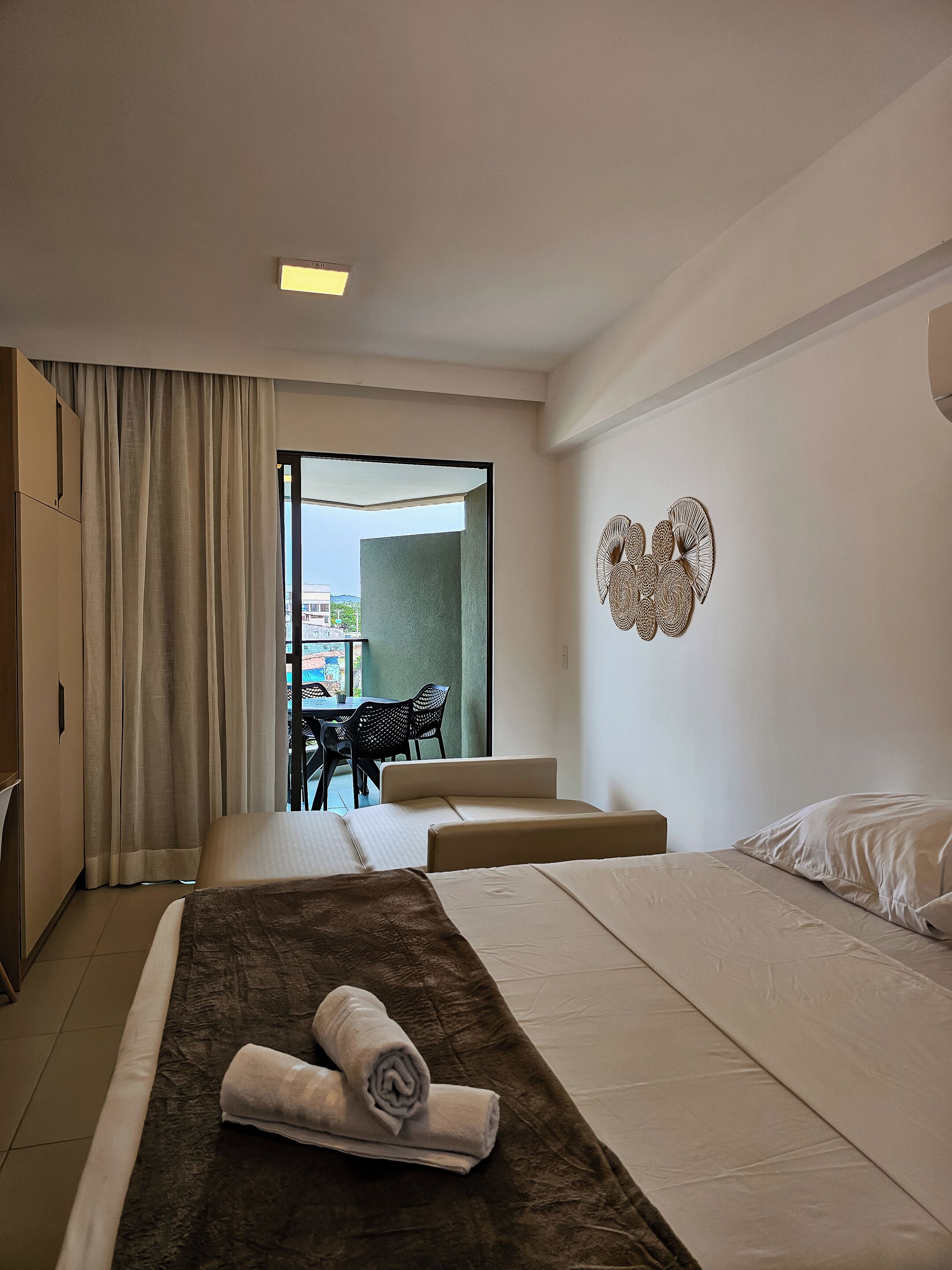 1 quarto, acesso à internet, roupa de cama