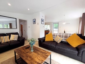 Living area - Wynander Lodge -  a holiday lodge that sleeps 4 guests  in 2 bedrooms (Windermere)