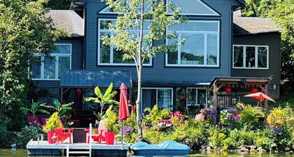 Chalet on Lac Ăcho ice fishing. A true haven of peace.