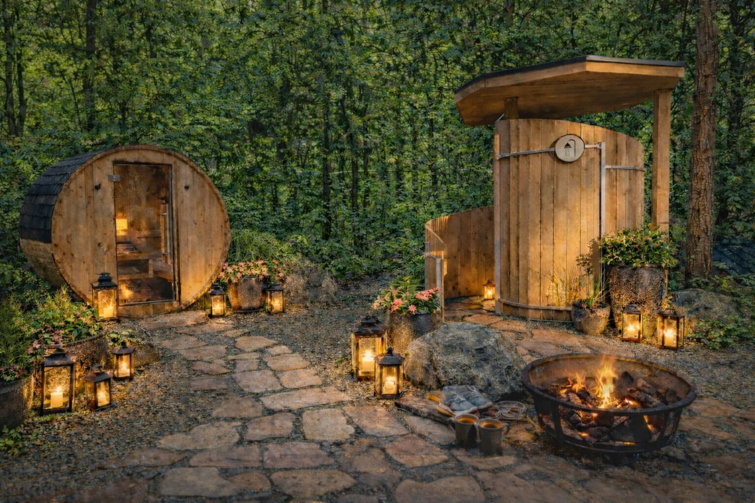 Jardines del alojamiento