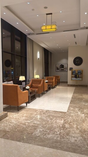 Sitzecke in der Lobby
