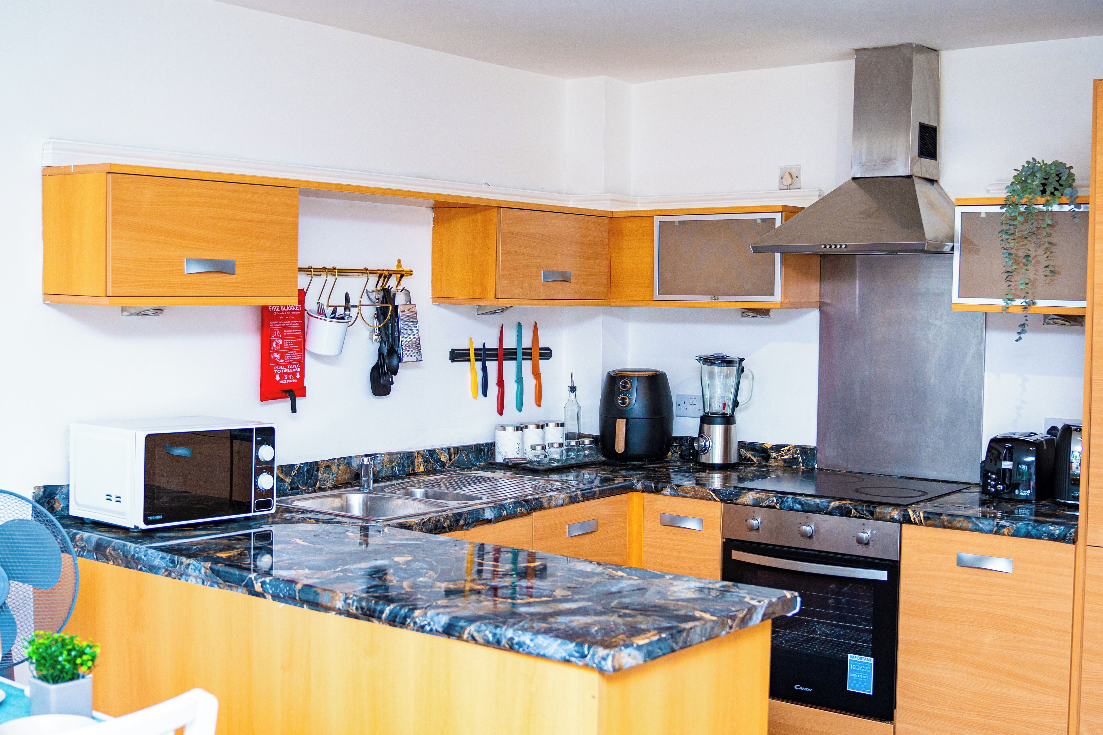 Microwave, oven, stovetop