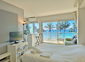 1 slaapkamer, een bureau, een strijkplank/strijkijzer, gratis wifi