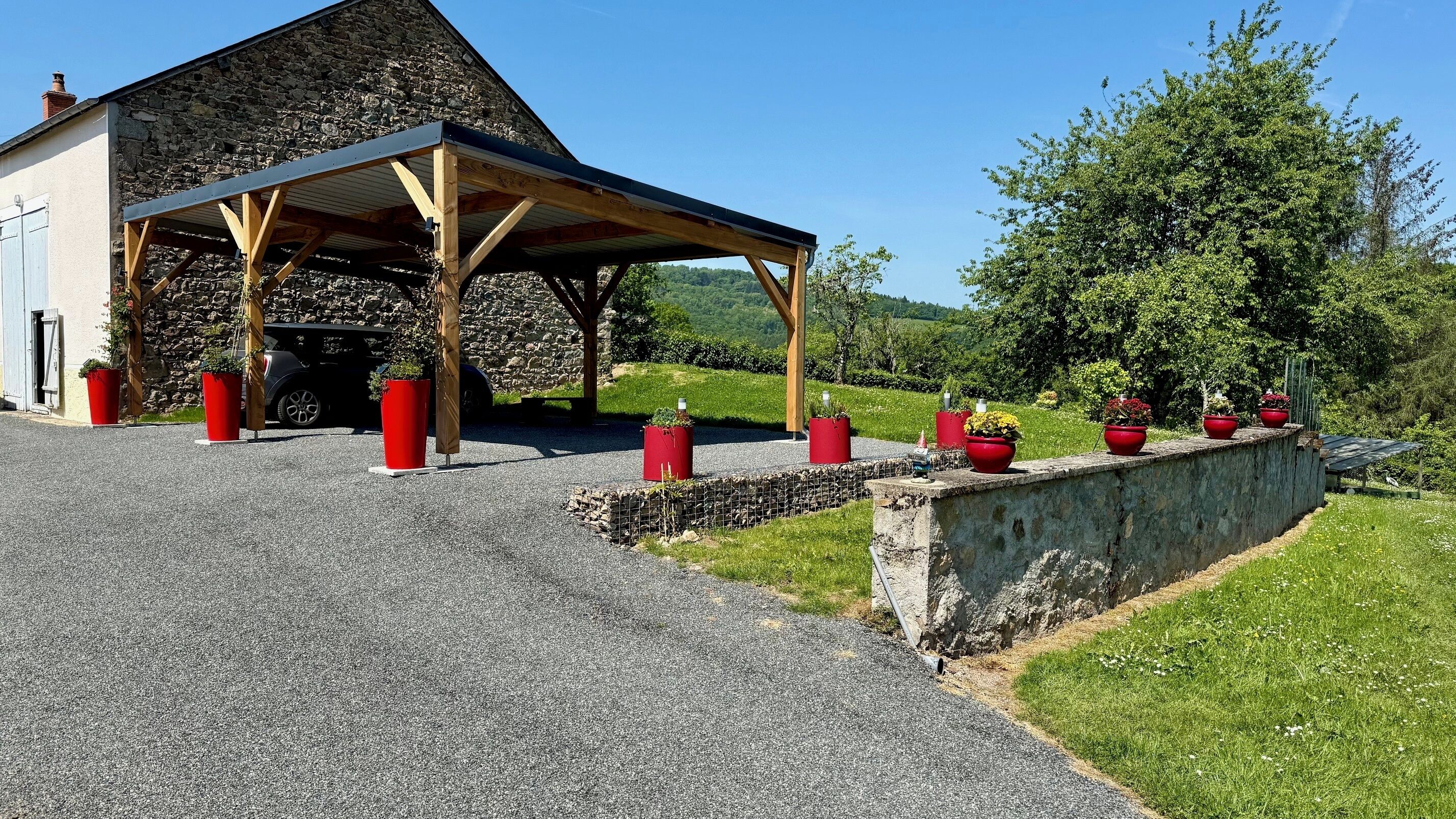 Enceinte de l’hébergement