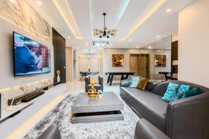 TV, video games, stereo