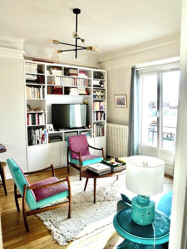 Appartement sur les toits de Paris