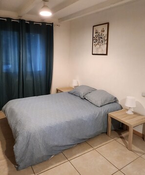2 bedrooms, iron/ironing board, travel crib, WiFi