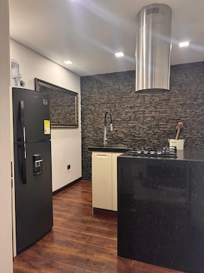 Microwave, oven, stovetop