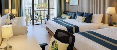 1 bedroom, in-room safe, desk, iron/ironing board