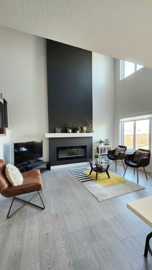 تلفزيون، مدفأة