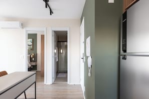 Apartamento conforto, vista para a cidade | Cozinha privada