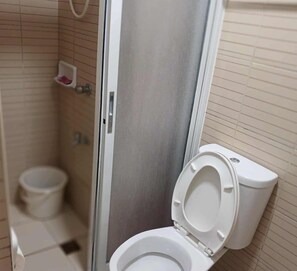 Shower, towels