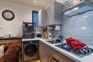 Microwave, oven, stovetop