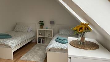 2 quartos, Wi-Fi, roupa de cama