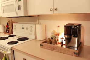 Microwave, oven, stovetop