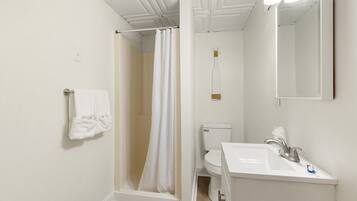 Hair dryer, towels
